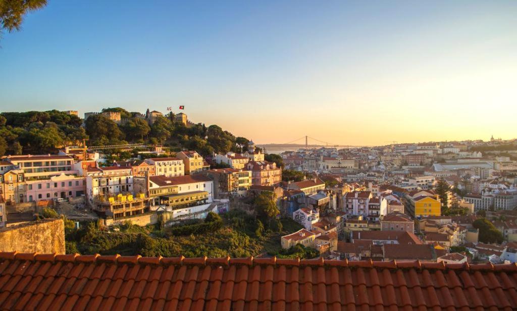 شقة Costa Do Castelo Terrace, Em Rua Dos Lagares 8 Lisboa المظهر الخارجي الصورة
