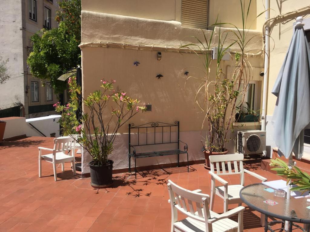 شقة Costa Do Castelo Terrace, Em Rua Dos Lagares 8 Lisboa المظهر الخارجي الصورة