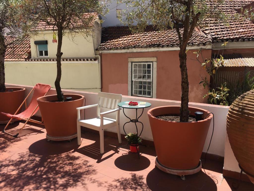 شقة Costa Do Castelo Terrace, Em Rua Dos Lagares 8 Lisboa المظهر الخارجي الصورة