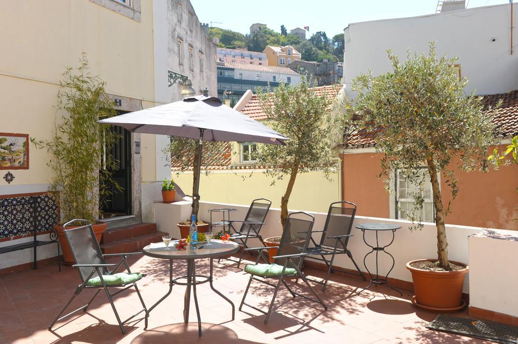 شقة Costa Do Castelo Terrace, Em Rua Dos Lagares 8 Lisboa الغرفة الصورة